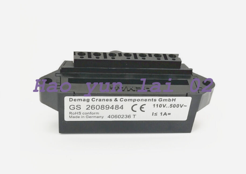 FOR DEMAG Brake Module Rectifier Shield GS 26089484 Machine Accessories - FOR DEMAG