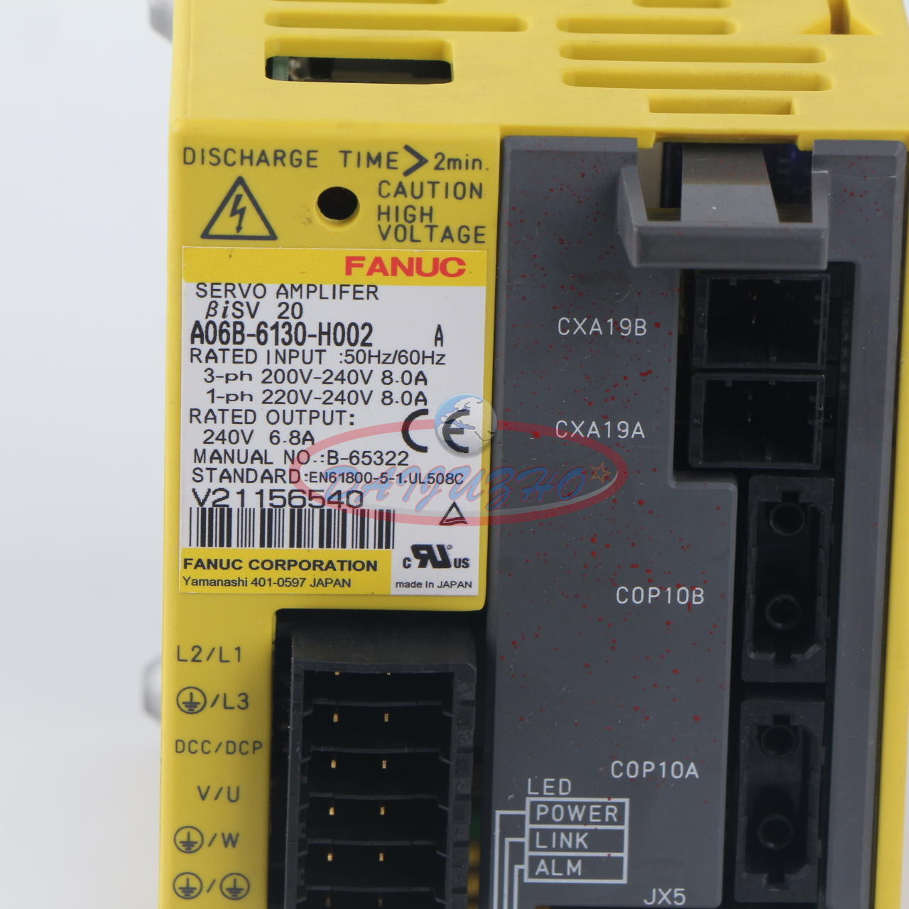 Used FANUC A06B-6130-H002 Servo Amplifier - FANUC