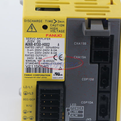 Used FANUC A06B-6130-H002 Servo Amplifier - FANUC