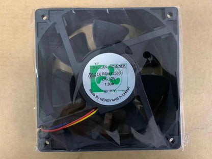 new RUILIAN RDH1238S1 12V 1.30A 12038 4-pin chassis power large air volume fan