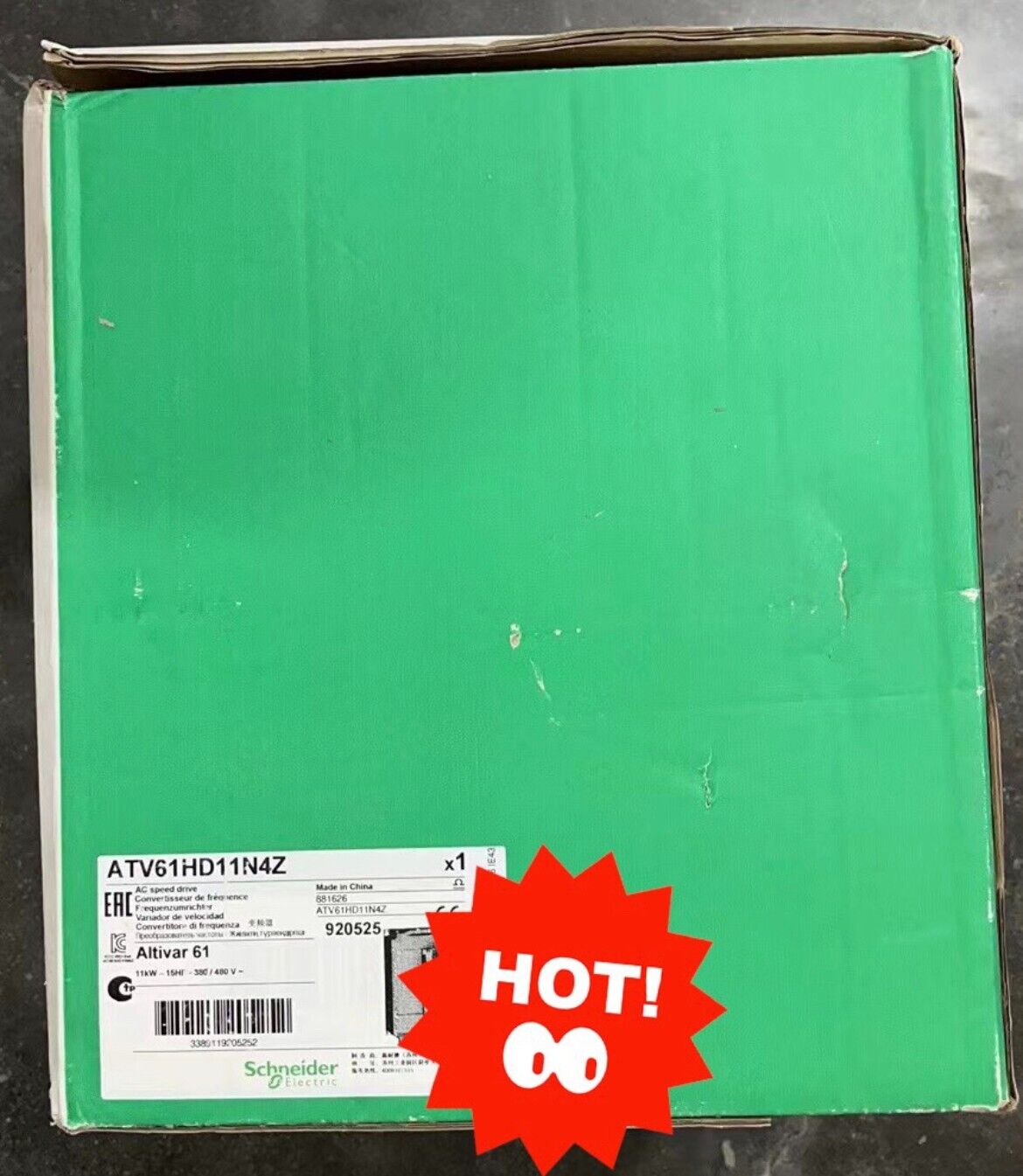 Schneider ATV61HD11N4Z Frequency Converter 11KW - SCHNEIDER