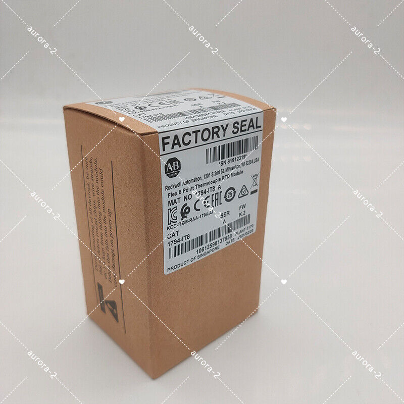 AB New Factory Sealed 1794-IT8 Flex 8-Channel Thermocouple Input Module - AB NEW FACTORY