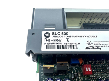 used Allen Bradley 1746-NIO4V Module - ALLEN BRADLEY