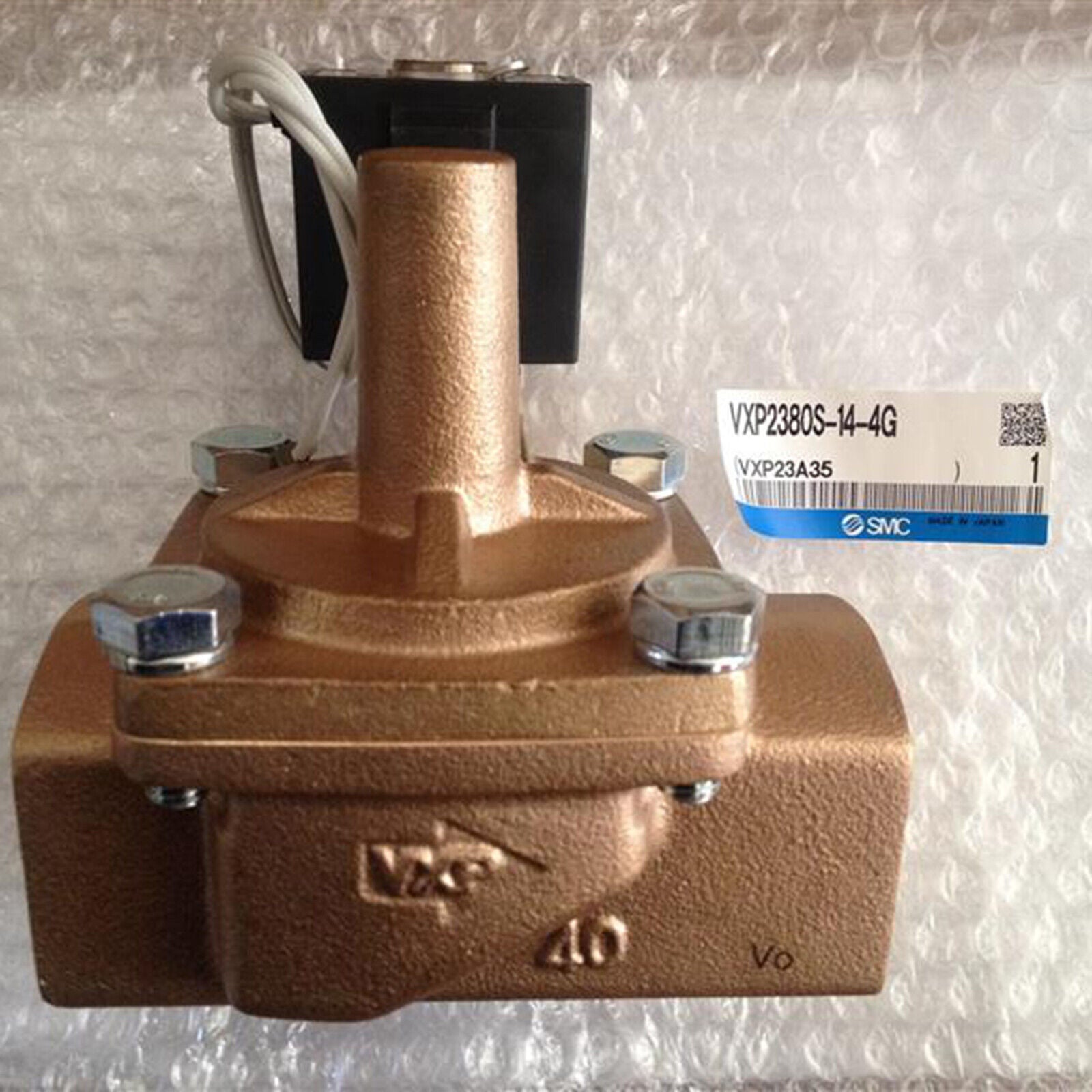 1PC SMC VXP2380S-14-4G Steam Solenoid Valve, ONE YEAR Warranty - SMC