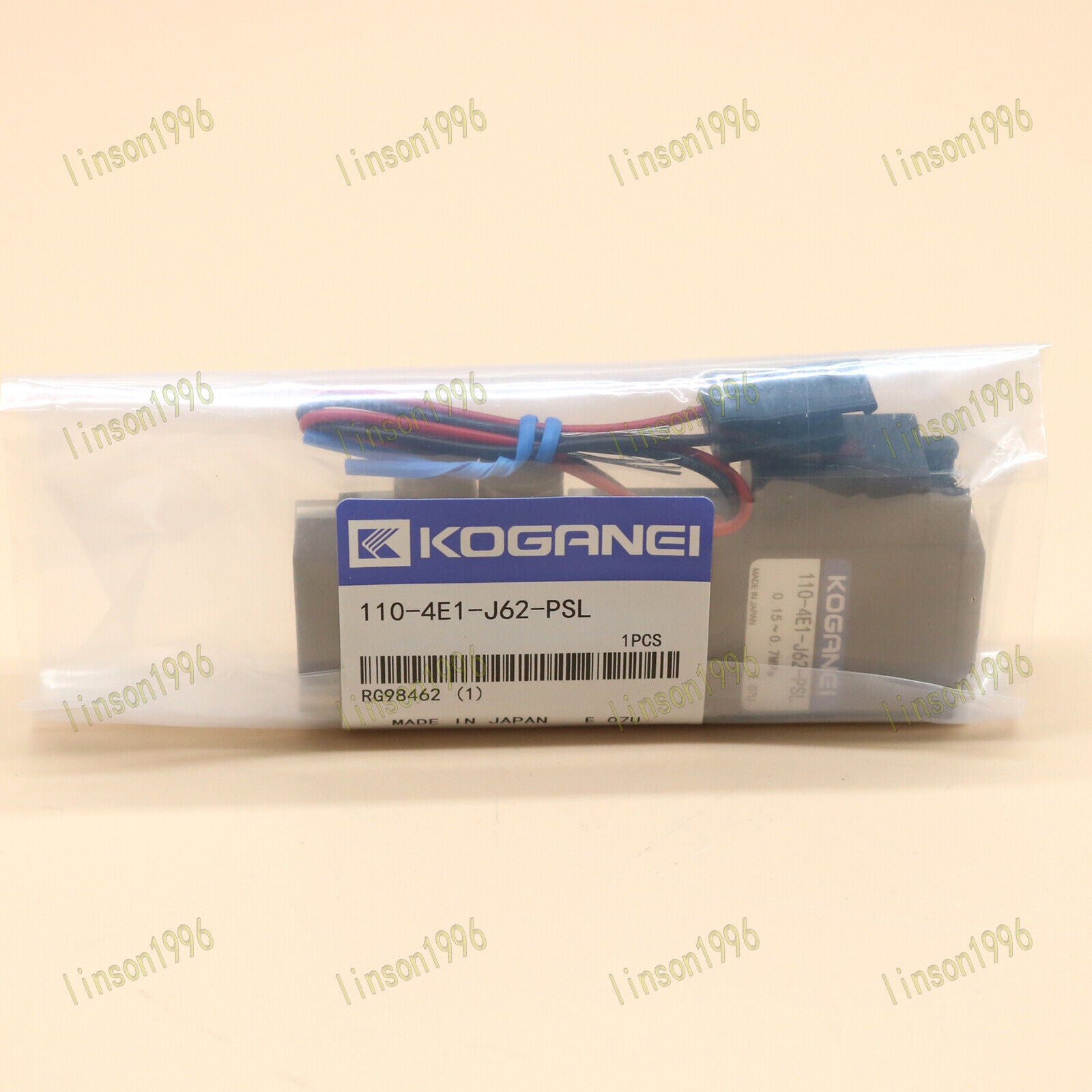 1PC KOGANEI 110-4E1-J62-PSL DC24V Solenoid Valve Fast Delivery - KOGANEI