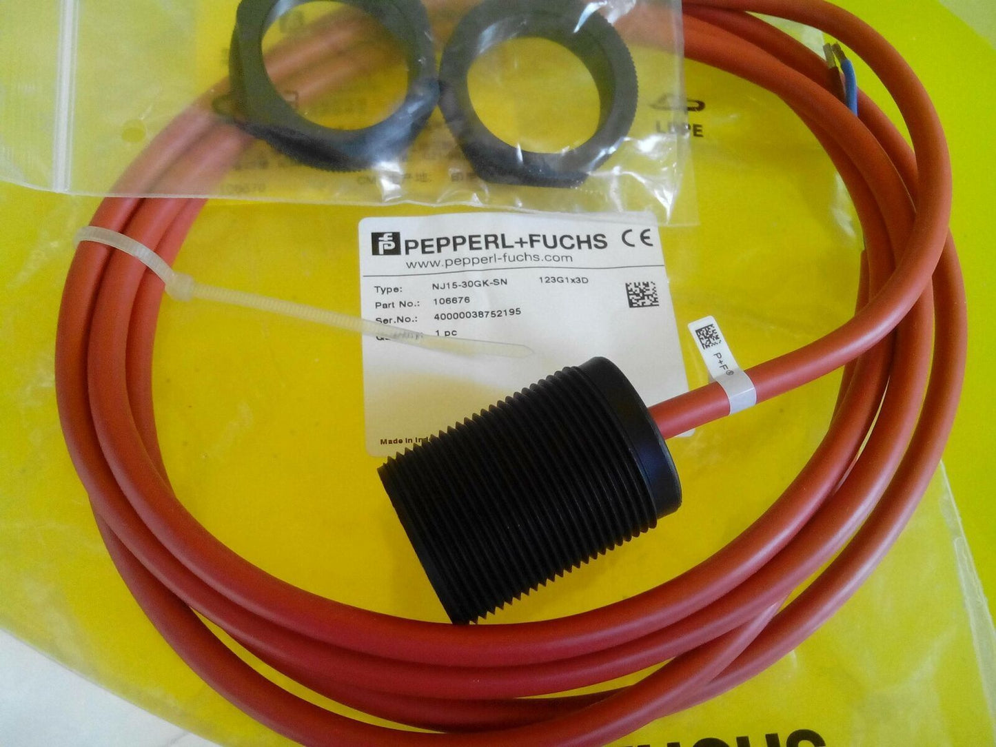 Proximity Switch NJ15-30GK-SN - PEPPERL+FUCHS