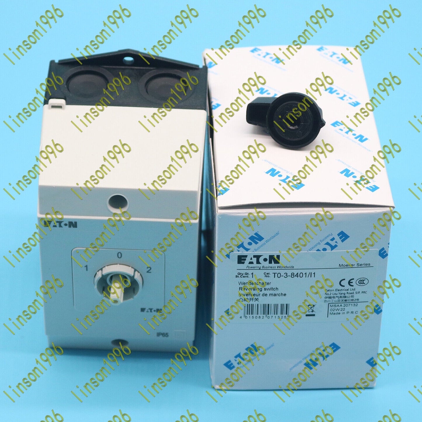 Eaton T0-3-8401/I1 Transfer Switch Isolation Switch - EATON