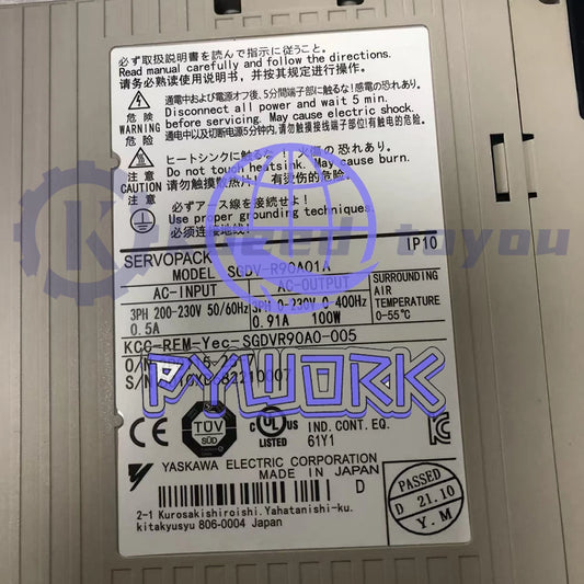 YASKAWA SGDV-R90A01A SGDVR90A01A Servo (1PCS)