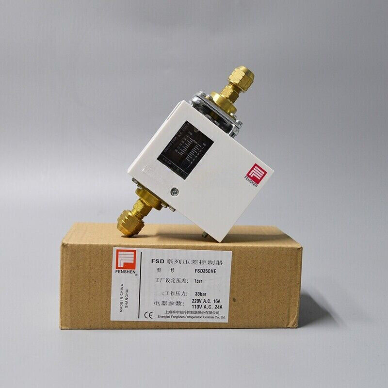 new 1PC Controller oil differential pressure switch no delay FSD35CHE - BRAND NAME
