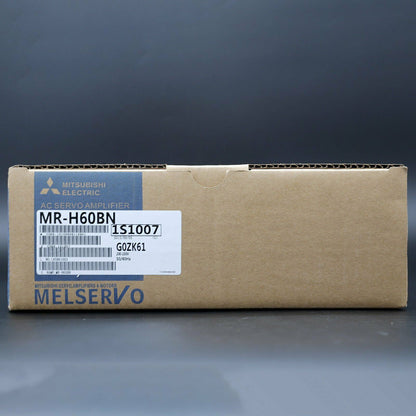 New Mitsubishi MR-H60BN Servo Driver - One Year - MITSUBISHI