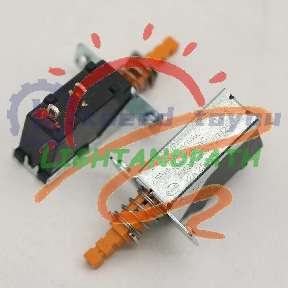 2PCS LEGION MPS11 10 250VAC button self-locking power switch #h