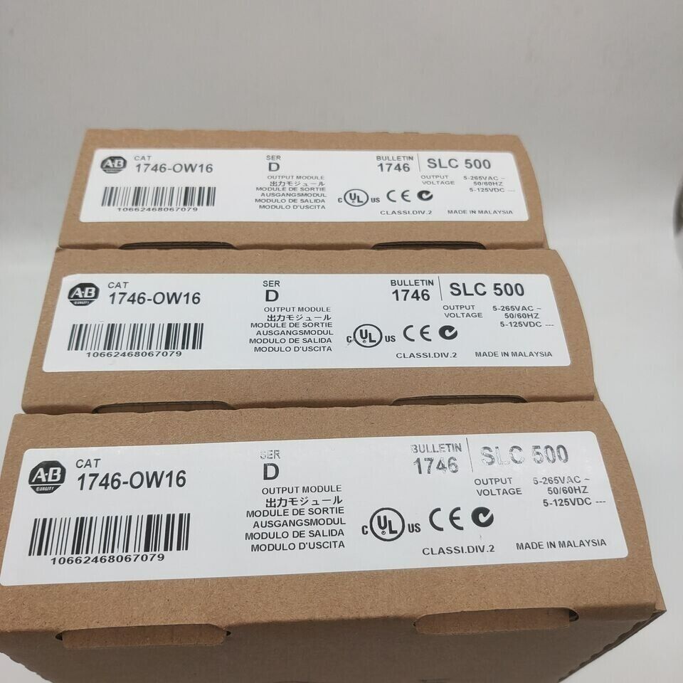 New 1746OW16 SLC 500 Ser D PLC Output Module - ASSUMED VENDOR
