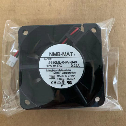 new 1pc NMB 2410ML-04W-B40 fan 12V 0.22A 2pin