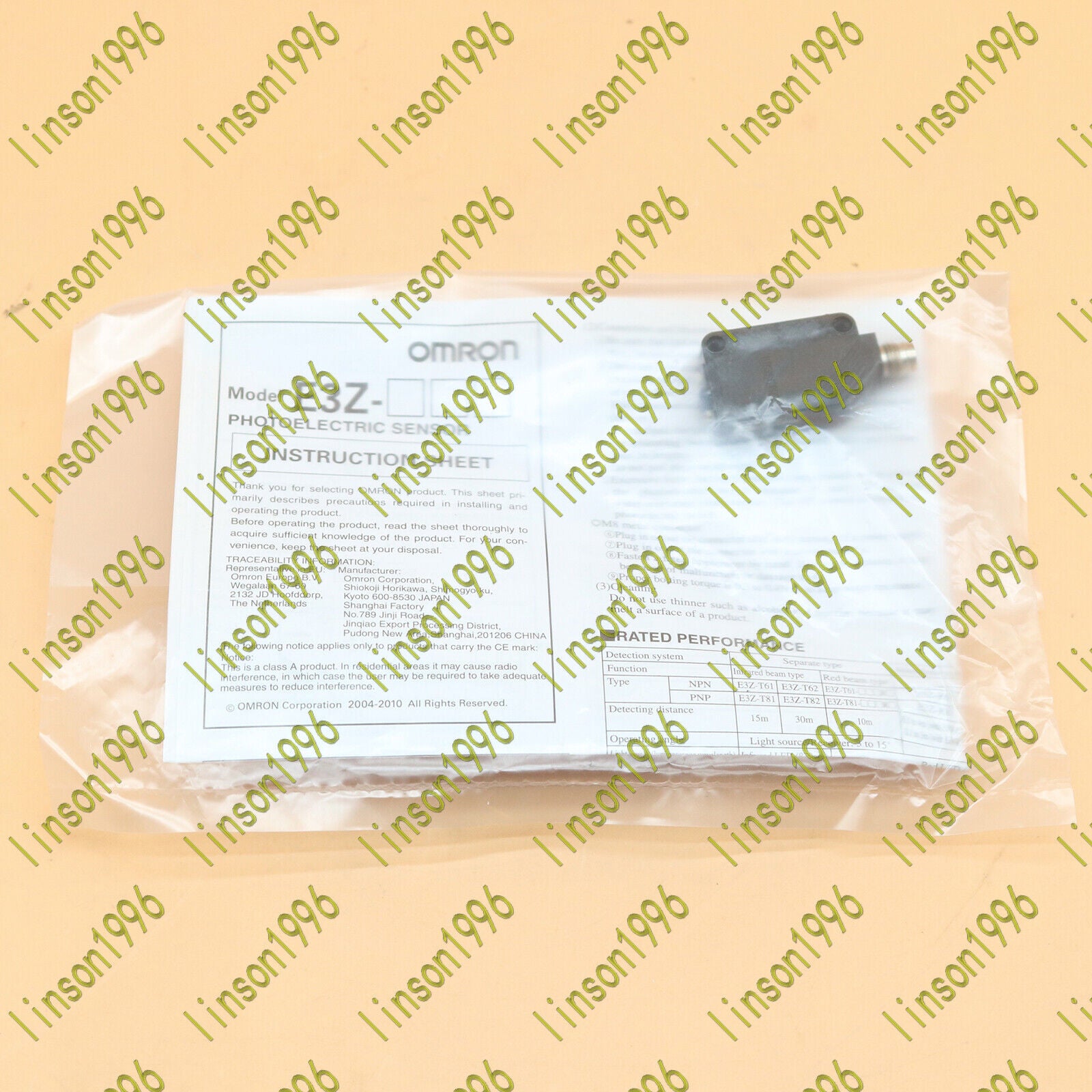 Omron E3Z-LS88 Optoelectronic Switch Fast - OMRON