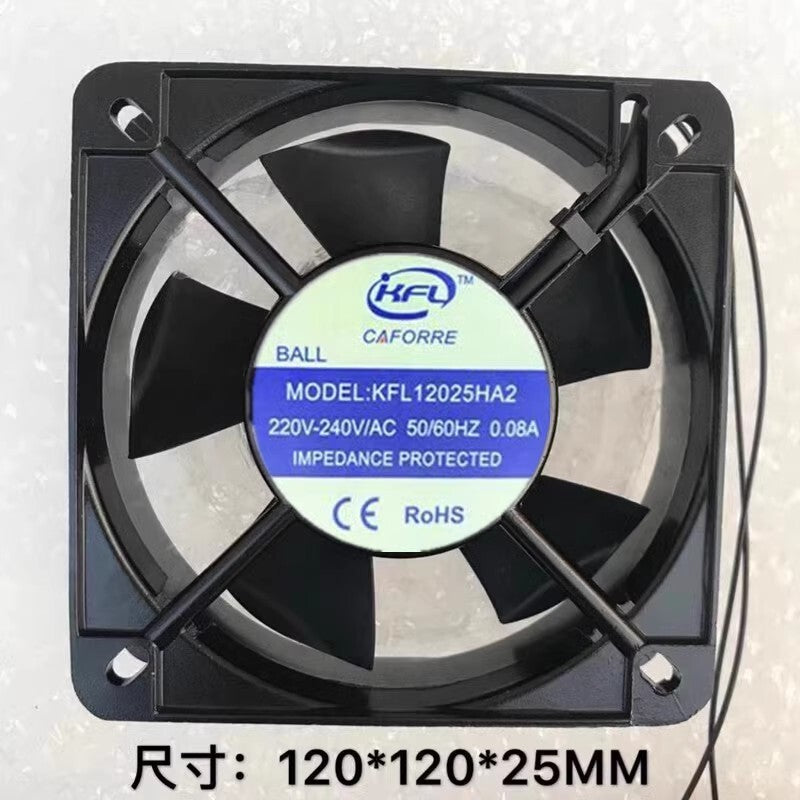 1PCS KFL12025HA2 12025 AC220V-240V 0.08A Axial Mute Cooling Fan