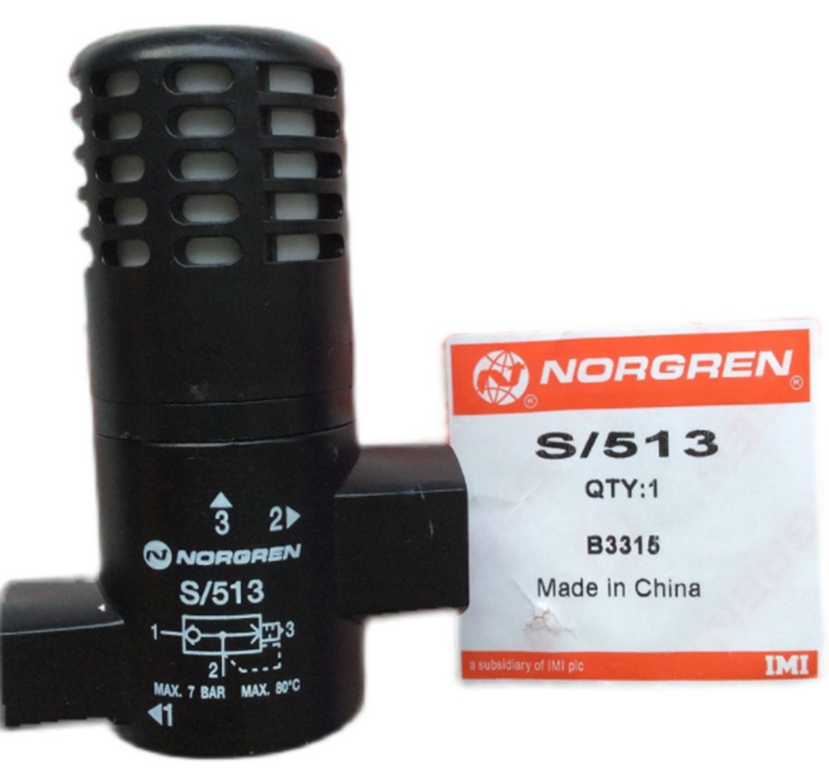 NORGREN S/513 Exhaust Valve | High-Performance Engine Valve | Reliable and Durable Design | NORGREN Exhaust Valve S/513 | Professional Engine Valve - NORGREN