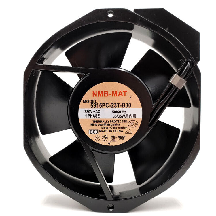 new NMB 5915PC-23T-B30 230V 35W 172*150*38MM 17cm Aluminum Frame AC Fan