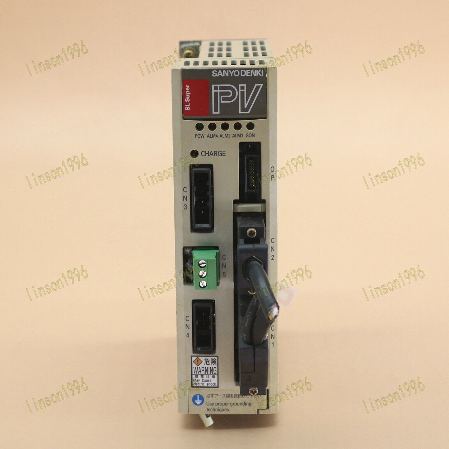 Used Sanyo Denki PV1A015EMT8S00 Servo Drive Tested In Good - SANYO DENKI