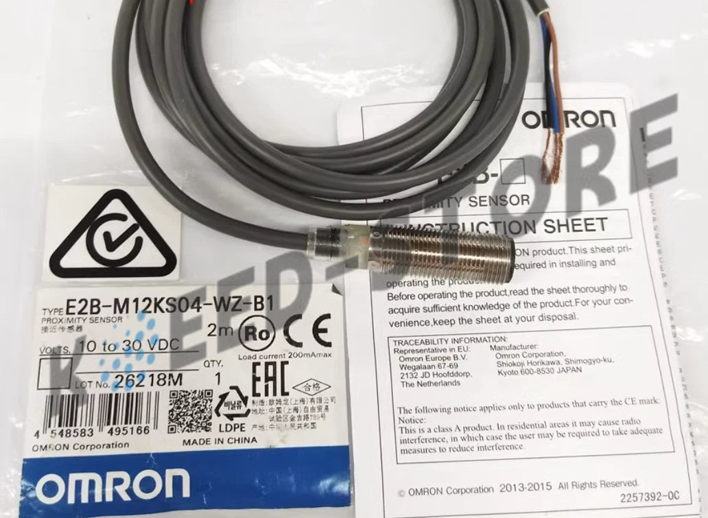 1PCS Omron Proximity sensor E2B-M12KS04-WZ-B1