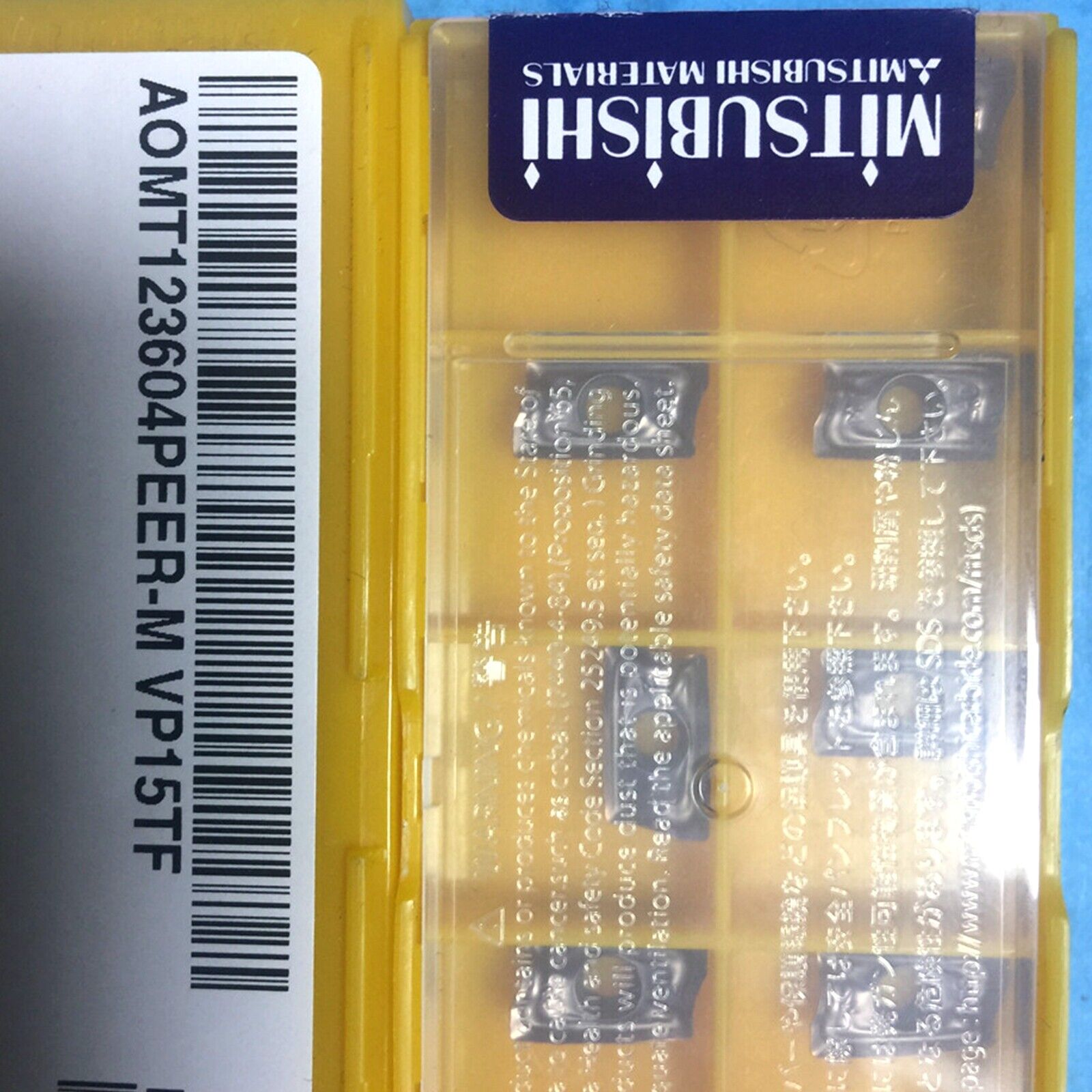 10PCS MITSUBISHI Carbide Inserts VP15TF - MITSUBISHI