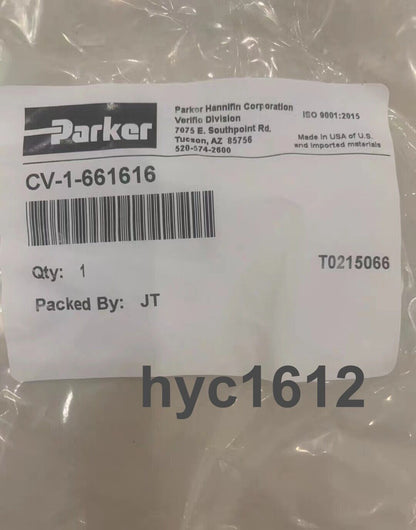 Parker CV-1-661616 One-Way Valve Fast - PARKER