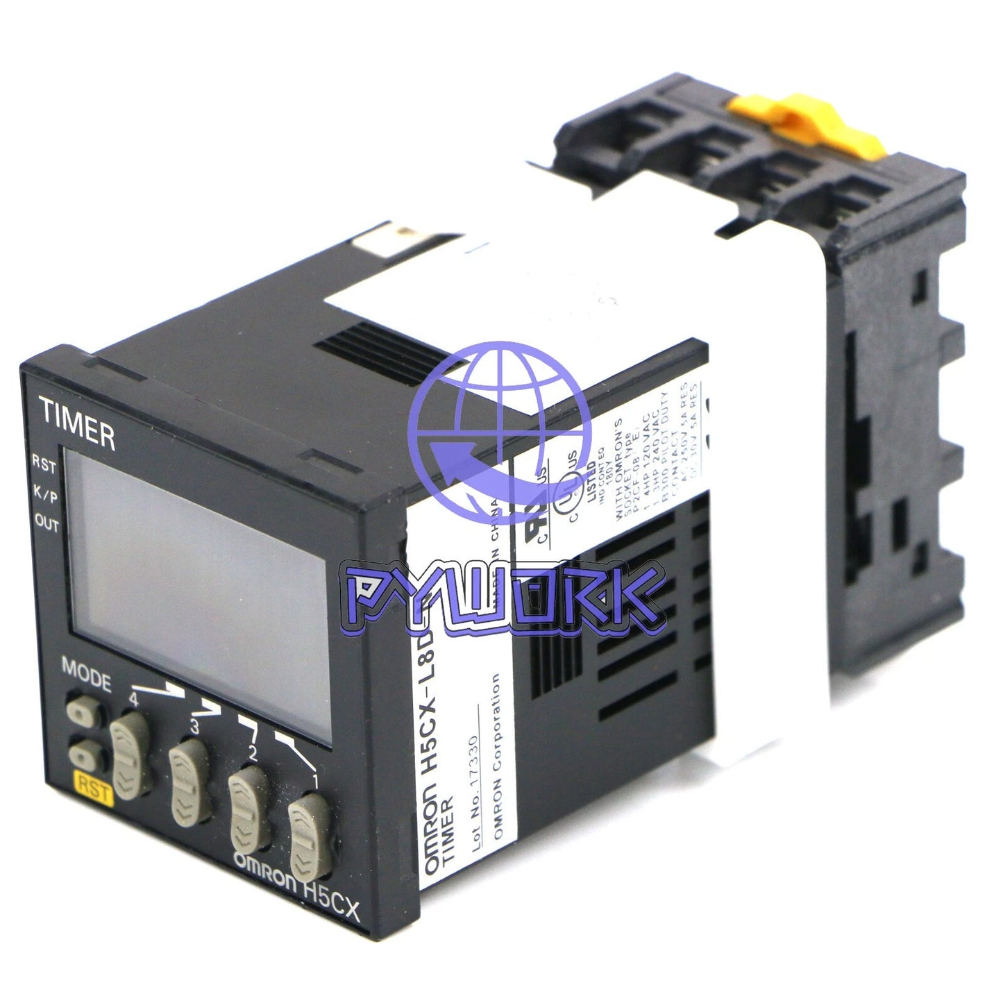 Omron H5CX-L8D-N H5CXL8DN Timer Relay
