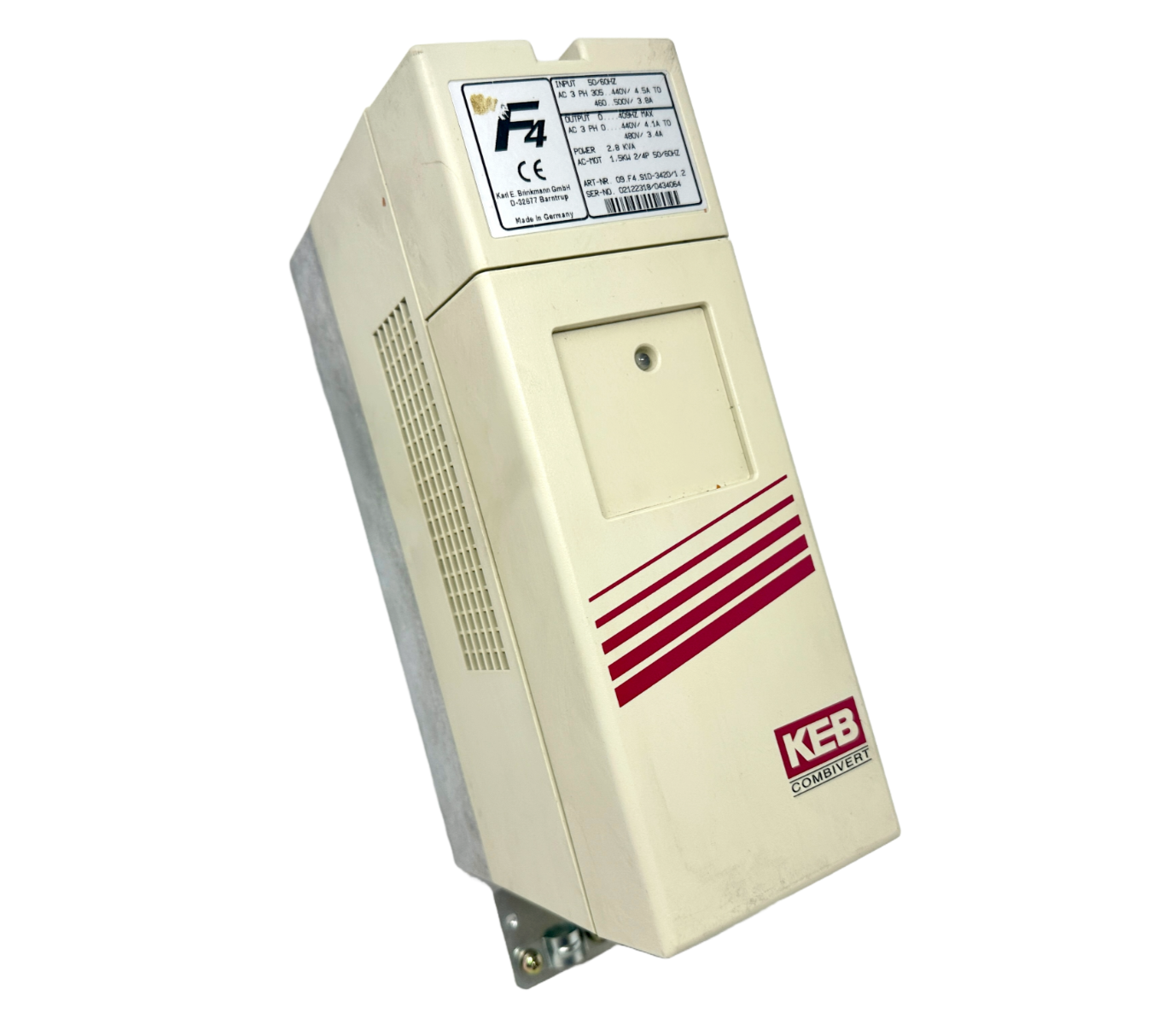 used KEB 09.F4.S1D-3420/1.2 Drive - KEB