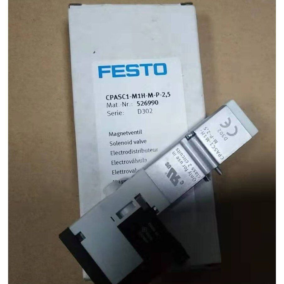new 1pc Festo solenoid valve CPASC1-M1H-M-P-2,5 526990 Quality assurance