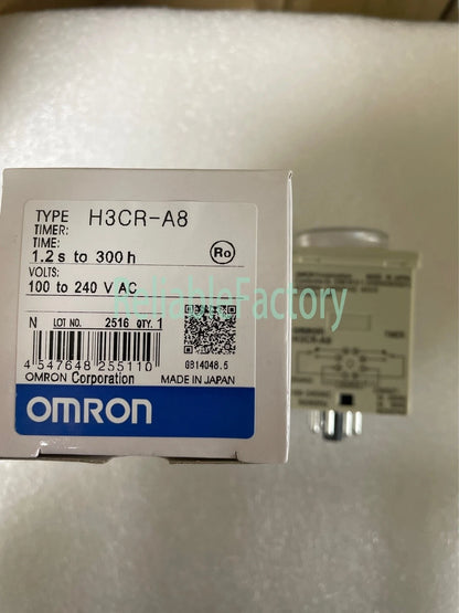 OMRON Timer H3CR-A8 H3CRA8 100-240VAC / 100-125VDC