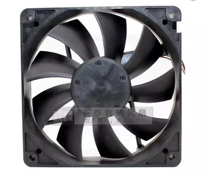 NMB 4710KL-04W-B46 12025 DC12V 0.52A 12CM 4-Wire PMW Silent Cooling Fan