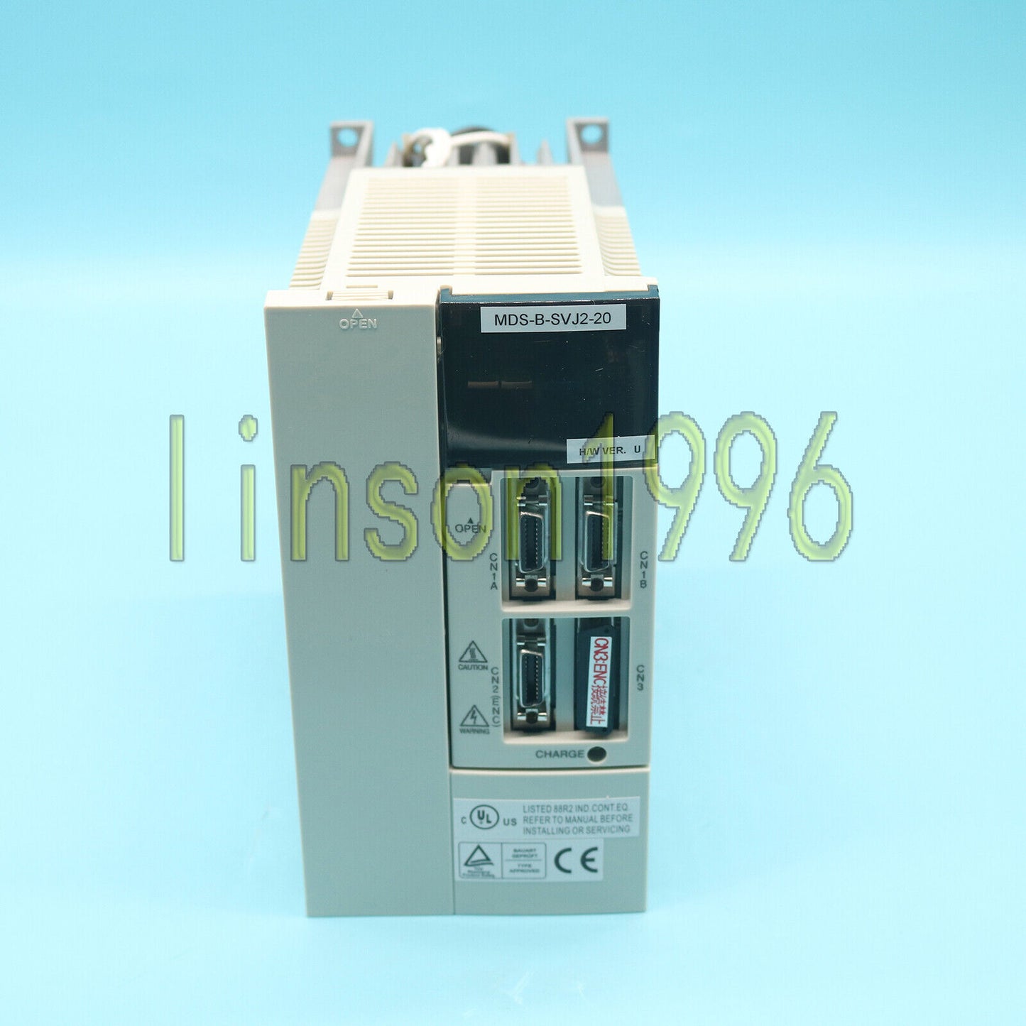 Mitsubishi Servo Drive Unit MDS-B-SVJ2-20 Tested Good Condition - MITSUBISHI