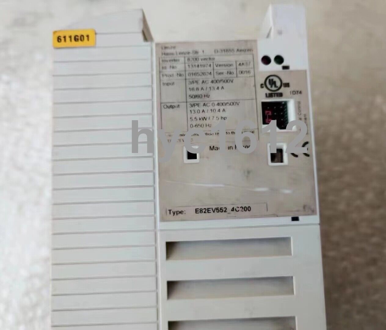 used 1PCS LENZE E82EV552-4C200 E82EV552K4C200 - LENZE
