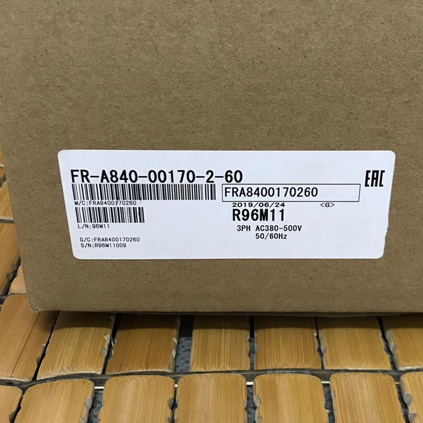 Mitsubishi FR-A840-00170-2-60 5.5 KW One year - MITSUBISHI