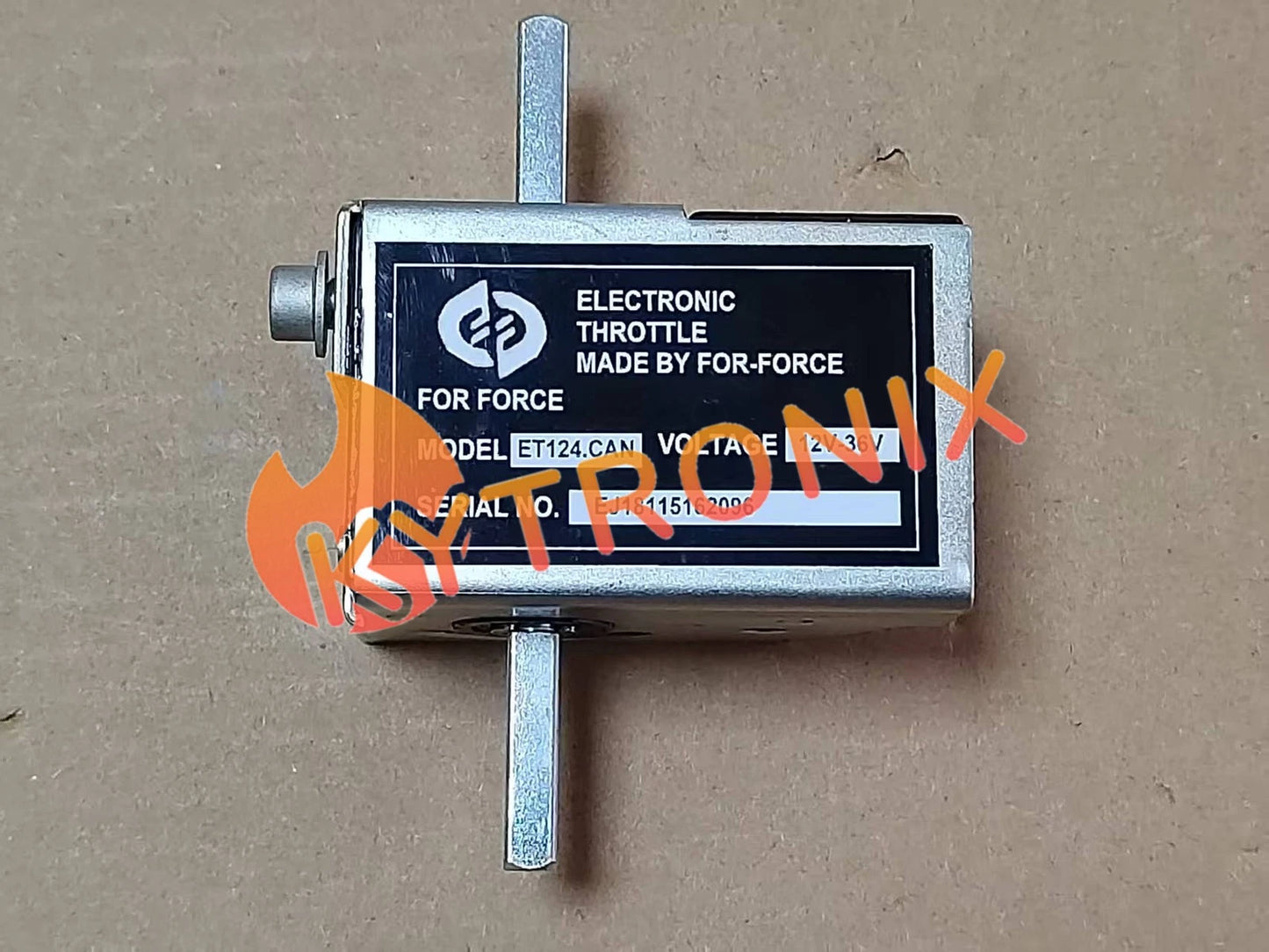 ET124-CAN 12V-36V Handle accelerator speed regulator forward and backward switch