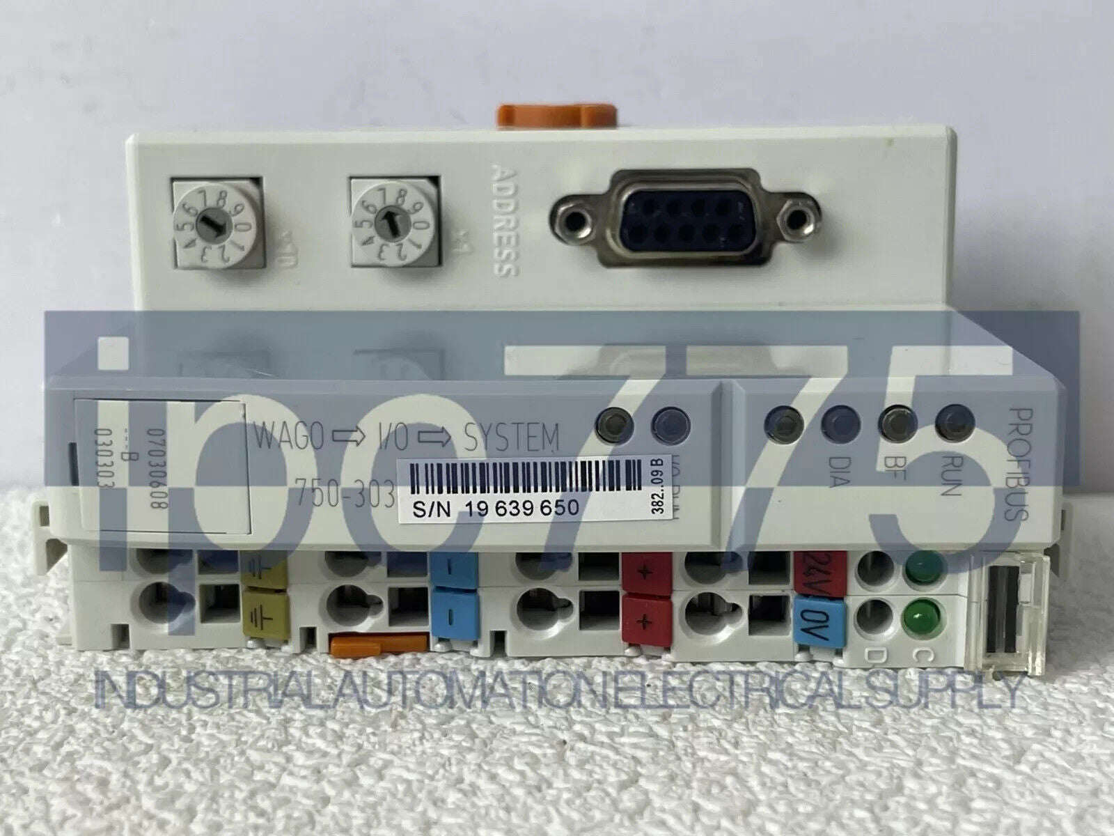 new 1PCS  WAGO 750-303 PROFIBUS DP/FMS FIELDBUS COUPLER PLC