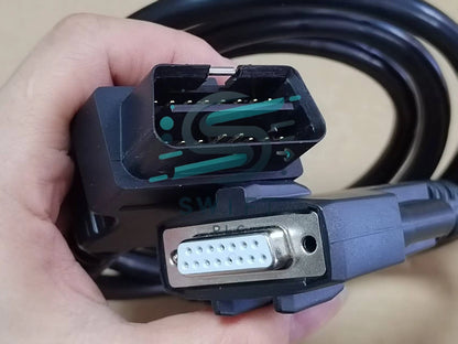 1PCS For BMW ICOM NEXT A3 OBD Cable 16Pin To 15Pin