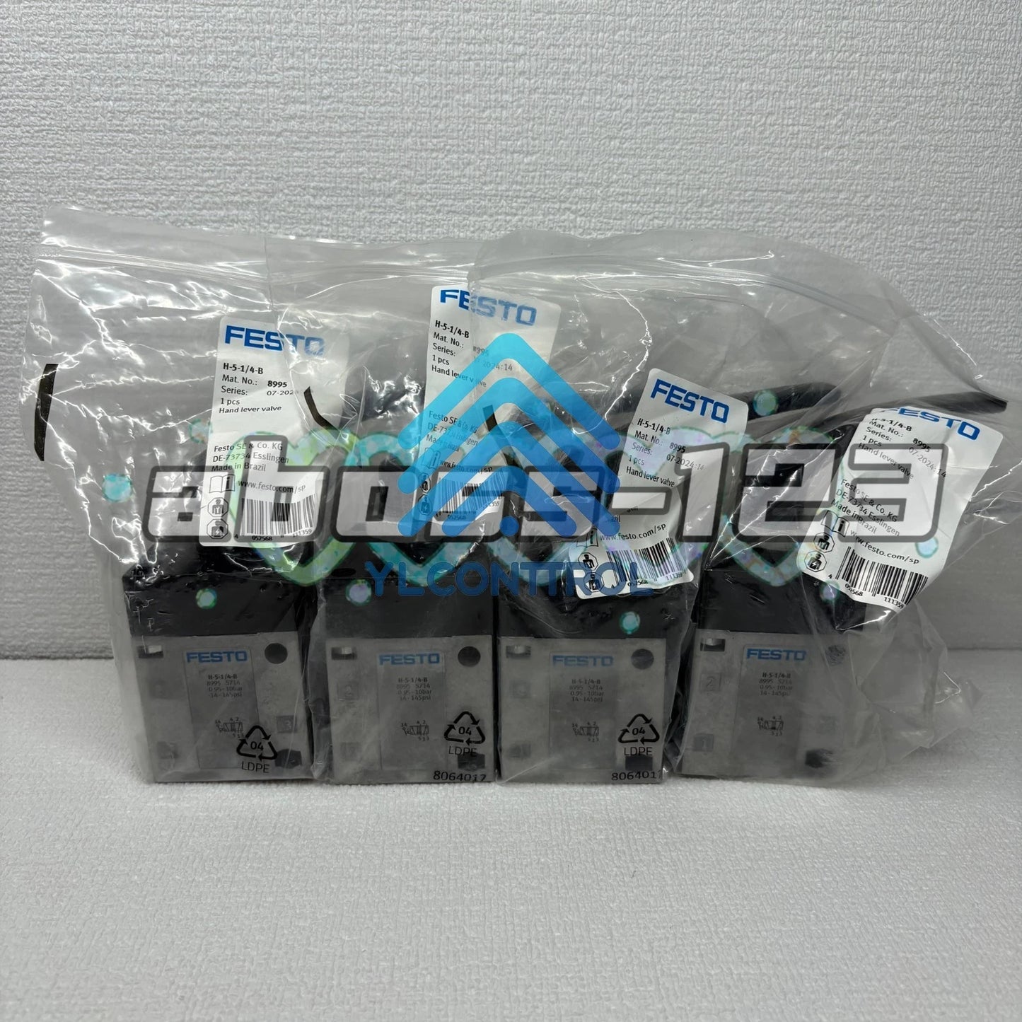 Festo H-5-1/4-B 8995 Rotary handle valve#1pcs