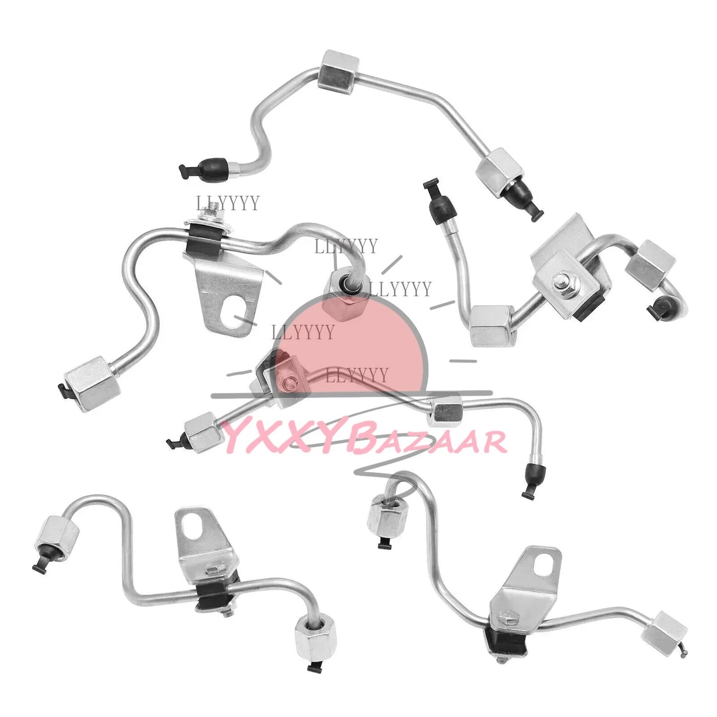 Fuel Injector Lines Set Fits For Cummins 904-322 Dodge Ram 3500 5.9L 2003-2007