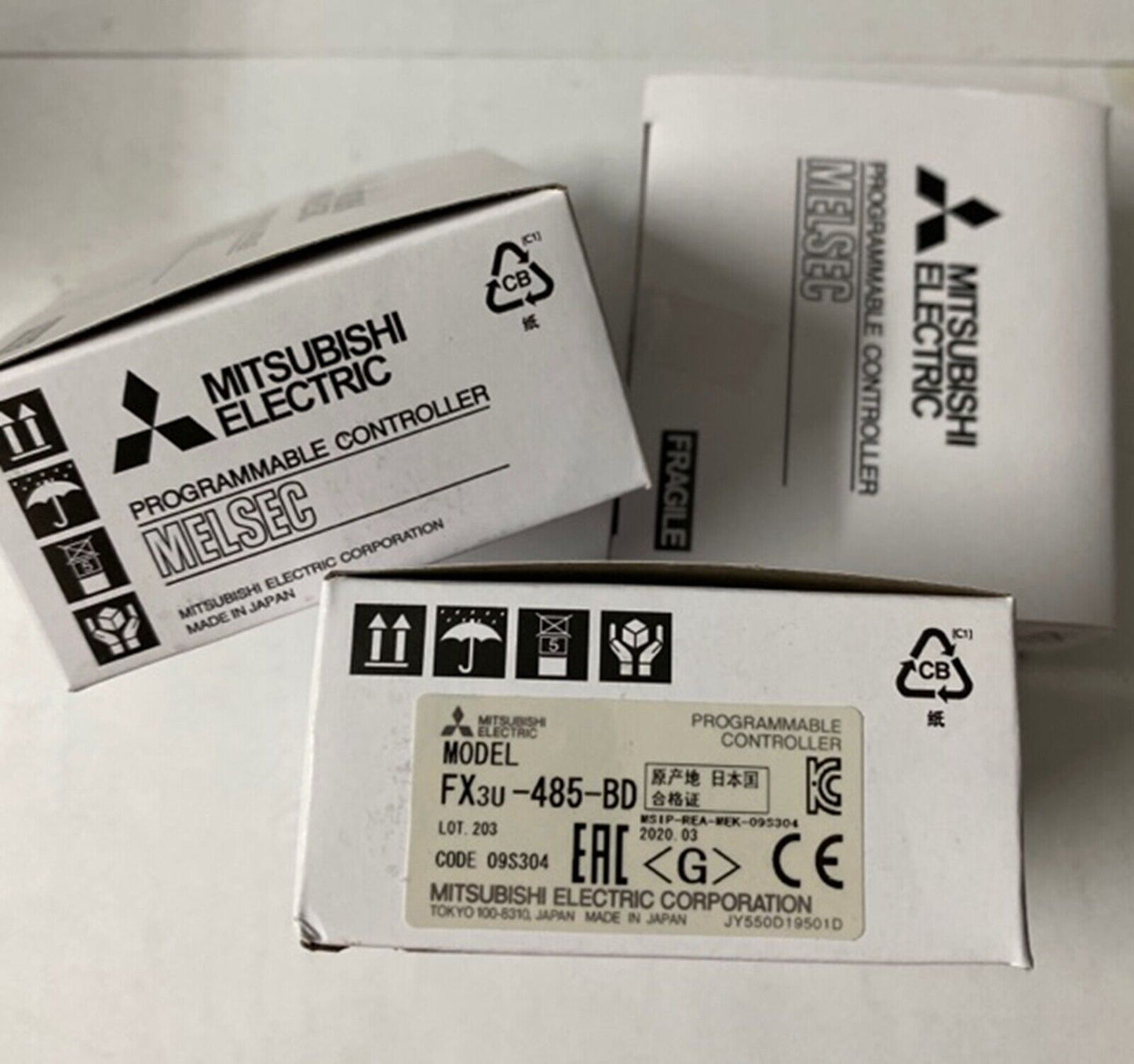 Mitsubishi FX3U-485-BD Programmable Logic Circuit Communication Adapter | High-Speed RS-485 Adapter with Customizable Features - MITSUBISHI