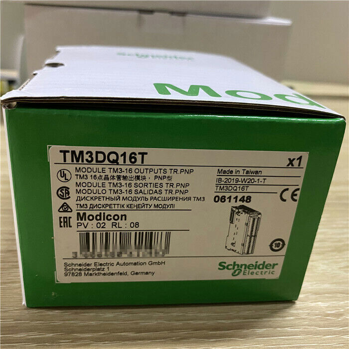 new One Schneider TM3DQ16T PLC Module In Box ping TM3DQ16T - SCHNEIDER