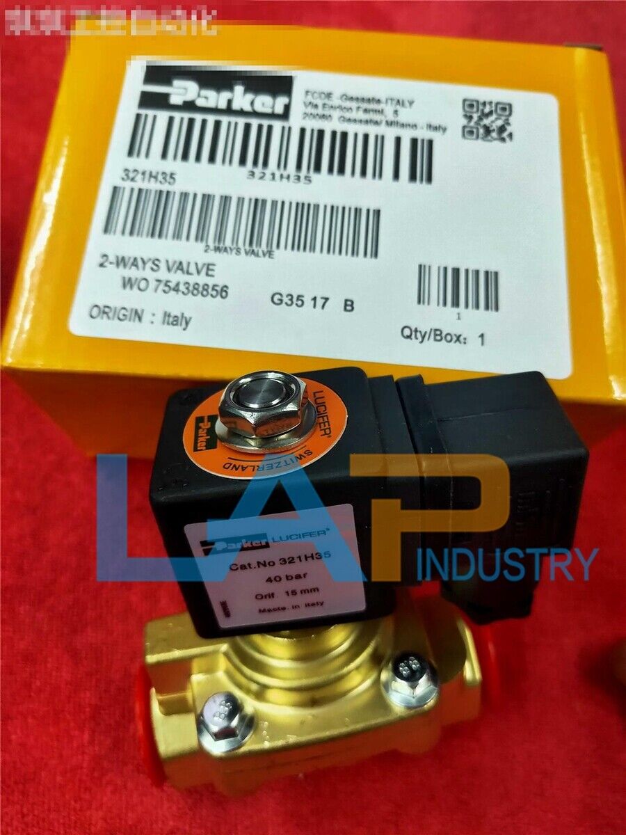 Parker 321H35 High Pressure Solenoid Valve AC220V 40bar - 1PCS - PARKER
