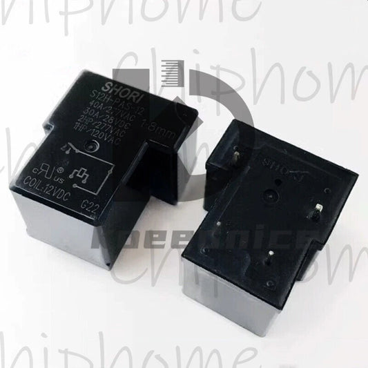 1PC SHORI S12H-PAS-12 12VDC Power Relay 4Pins 40A 277VAC