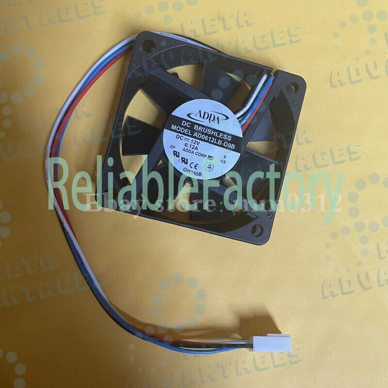 ADDA AD0612LB-D9B 12v 0.12A 6015 6CM PWM temperature control cooling fan