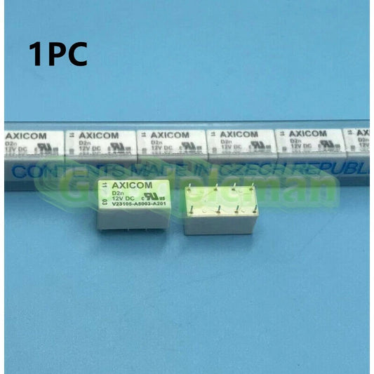 1PC AXICOM V23105-A5003-A201 Power Relay 12VDC 8Pin