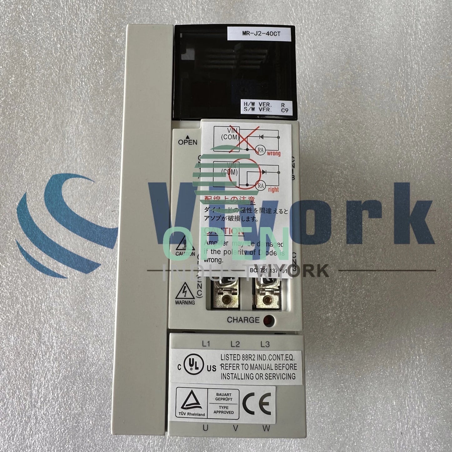 1PCS Mitsubishi MR-J2-40CT SERVO DRIVE 2.3AMP 0.4KW 200-230VAC 3P