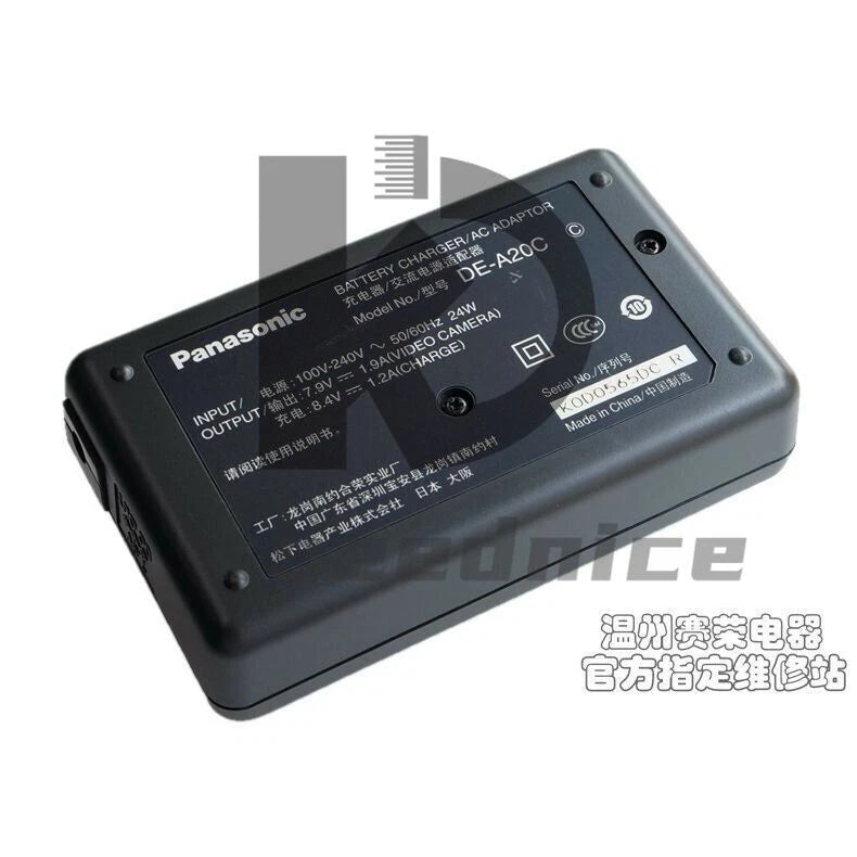 DE-A20 Battery Charger Camcorder AG-HVX202 HPX200 172 170 DVX101 100