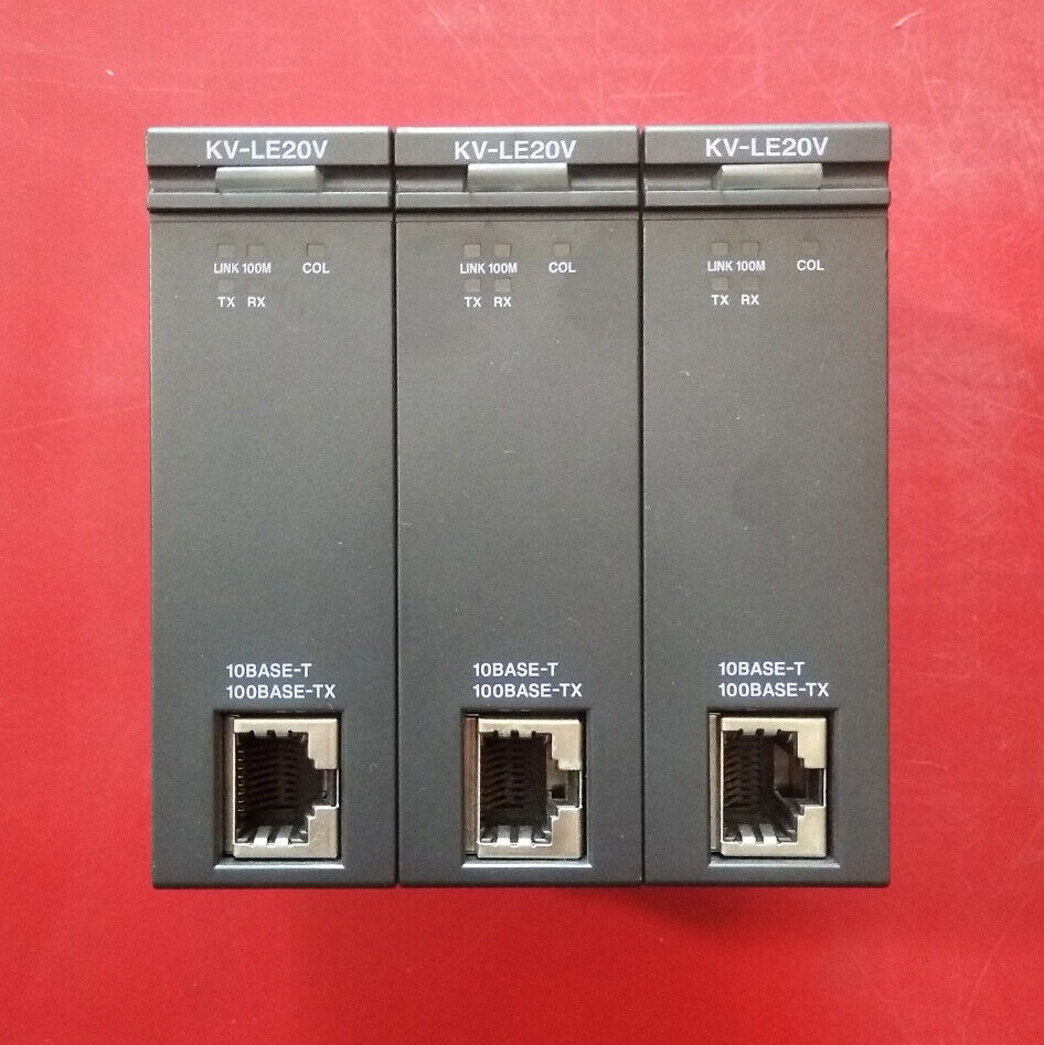 KEYENCE KV-LE20V programmable controller module used 1PC - KEYENCE