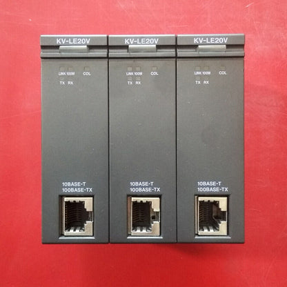 KEYENCE KV-LE20V programmable controller module used 1PC - KEYENCE