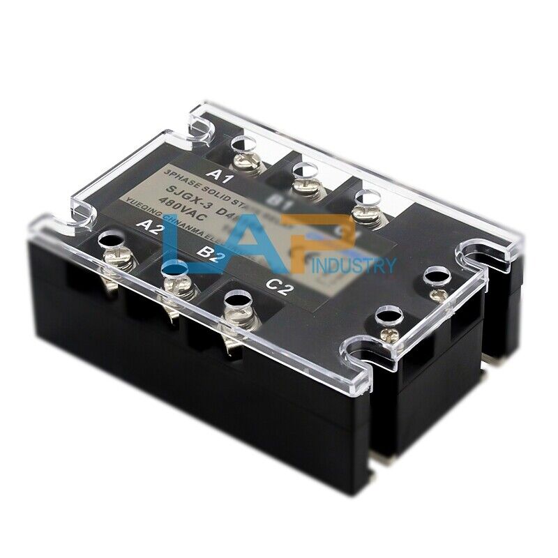 Three-Phase Solid State Relay SJGX-3 D4880A for DC Control - ABC ELECTRONICS
