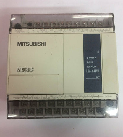 used Mitsubishi FX1N-24MR-001 Tested in good condition - MITSUBISHI
